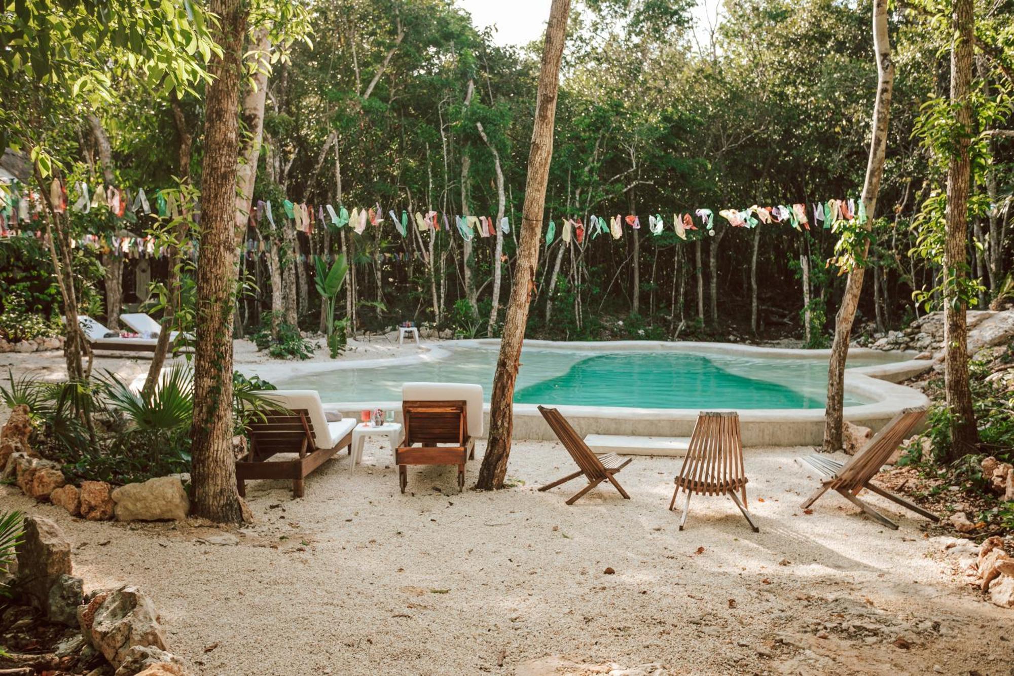 Casa Arkaana Eco Retreat Hotel Tulum Ngoại thất bức ảnh