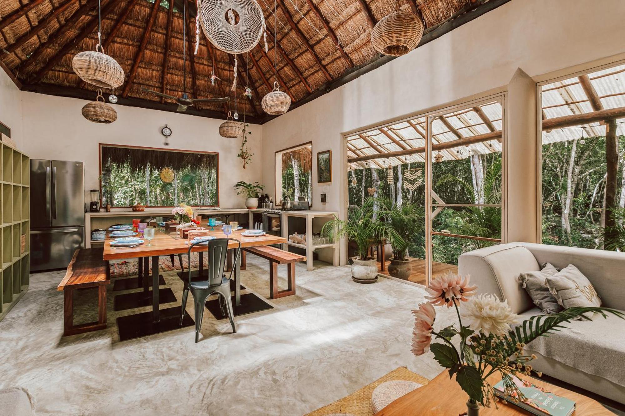 Casa Arkaana Eco Retreat Hotel Tulum Ngoại thất bức ảnh